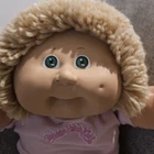 Vintage 1986 Cabbage Patch Kid Doll | Mold #8 Pouty Face | Sandy Blonde Pigtails