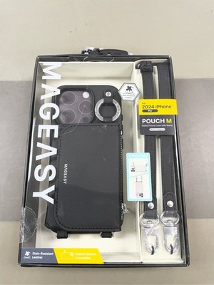 MAGEASY Designed for iPhone 16 Pro Wallet Case 6.3'' - Detachable Wallet Case wit