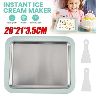 Rolleismaschiene Platte, Eiscreme Maschine, Ice Rolls Platte für Kinder, Familie