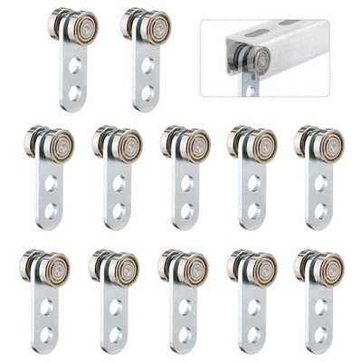 12/24PCS 2 Wheel Trolley Assembly Roller for 1-5/8'' Wide or Taller Strut Channel