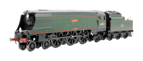 DAMPFLOKOMOTIVE BR 4-6-2 WEST COUNTRY CLASS 34033 "CHARD" SPUR OO von Hornby | Condition: Used
