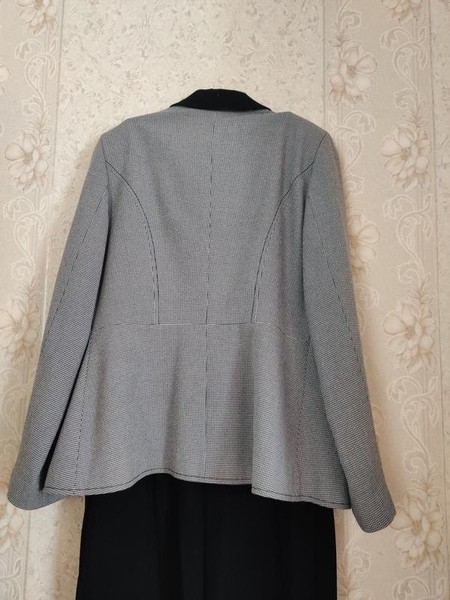 Women Laura Ashley Jacket Black Cotton M