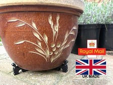 3x Plant Pot Risers Planter Stands Feet Lifts Stack Garden Patio Bracket Support