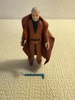 Vintage Star Wars Obiwan Kenobi Complete Figure w/ Saber Tip 1977 Kenner