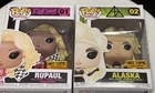 Funko Pop Rupaul 01 Alaska 02 Lot (2) Hot Topic Vaulted Drag Queens W/Protectors