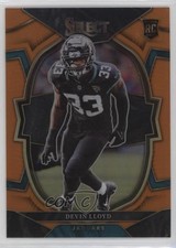 2022 Panini Select Concourse Orange Prizm 24/49 Devin Lloyd #43 0nr3