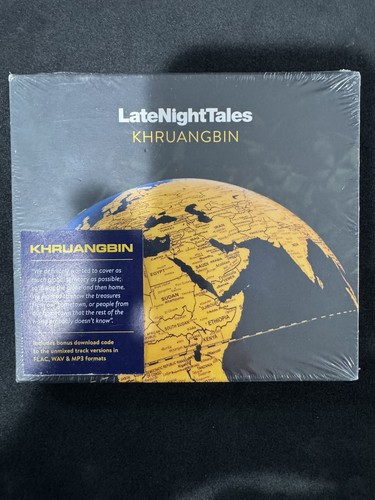 KHRUANGBIN Late night Tales CD SEALED! Hype Sticker Intact! With Download Card!