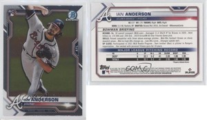 2021 Bowman Chrome Ian Anderson #76 Rookie RC