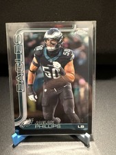 Topps 2025 Chrome Jaelan Phillips Philadelphia Eagles #192 Serial Numbered /10