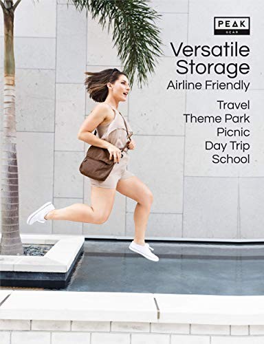 Umhängetasche Reisetasche mit RFID-Schutztasche und Lifetime Recovery Mokka - Bild 7 von 7