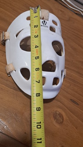 Maschera portiere vintage anni 70 Mylec Tony Esposito Street Hockey NHL Blackhawks - Foto 7 di 7