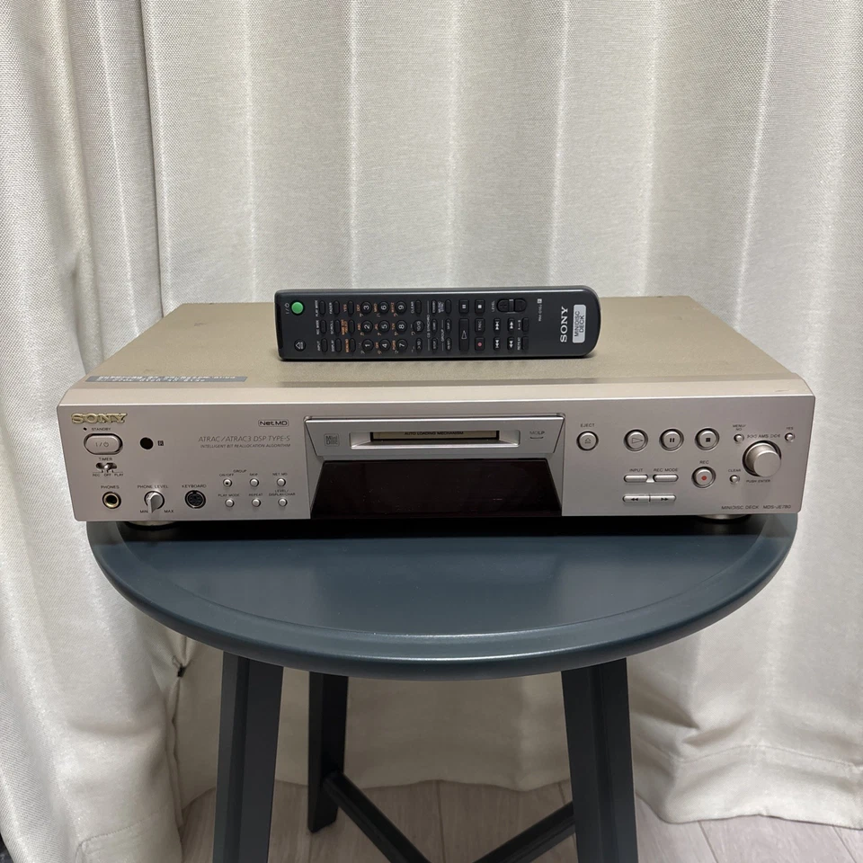 Sony MDS-JE780 voll funktionsfähig Net MD MDLP Minidisc Player Recorder 14208210