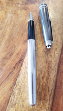 stylo MontBlanc roller Meisterstück platiné Hématite