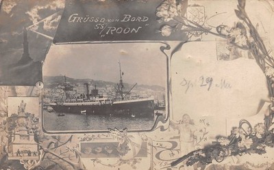 410295) AK Schiffe / Schiffahrt - S.S. Roon gelaufen um 1910