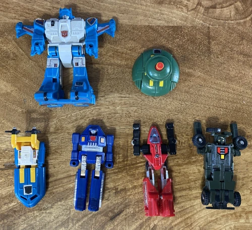Lot Of 6 Vintage Toy Transformers 1980’s Some 3 Takara Japan 1 Bandai +