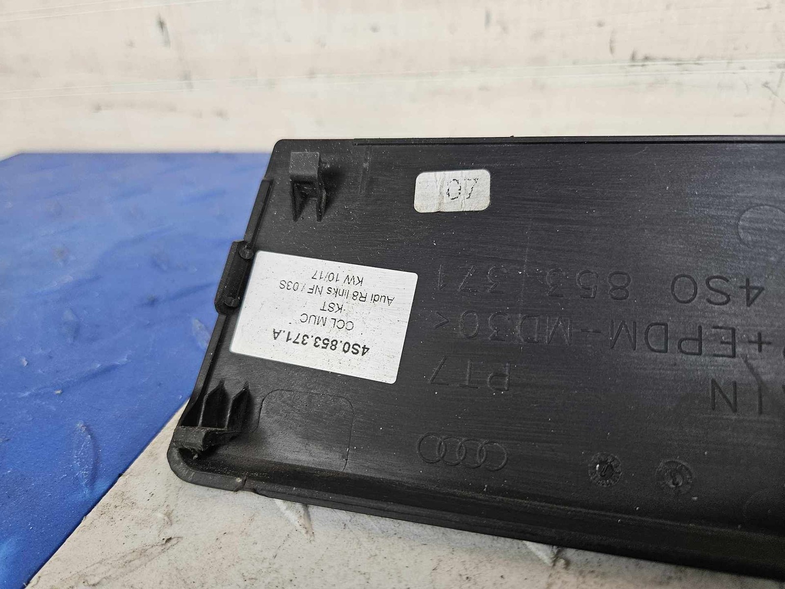 Audi R8 2017-2023 Left Door plate P/N 4S0853371A