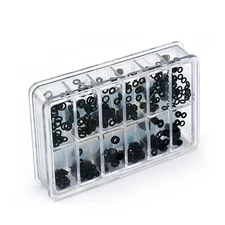 12 Popular Sizes Waterproof Rubber Assorted O-Ring Gasket For Watch Crown A