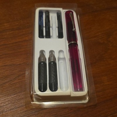 Vintage Sheaffer Calligraphy Set Nibs Writing Pen 