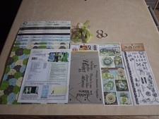 Bo Bunny Heart Home Class Kit. My Word. Scrabooking Kit. New