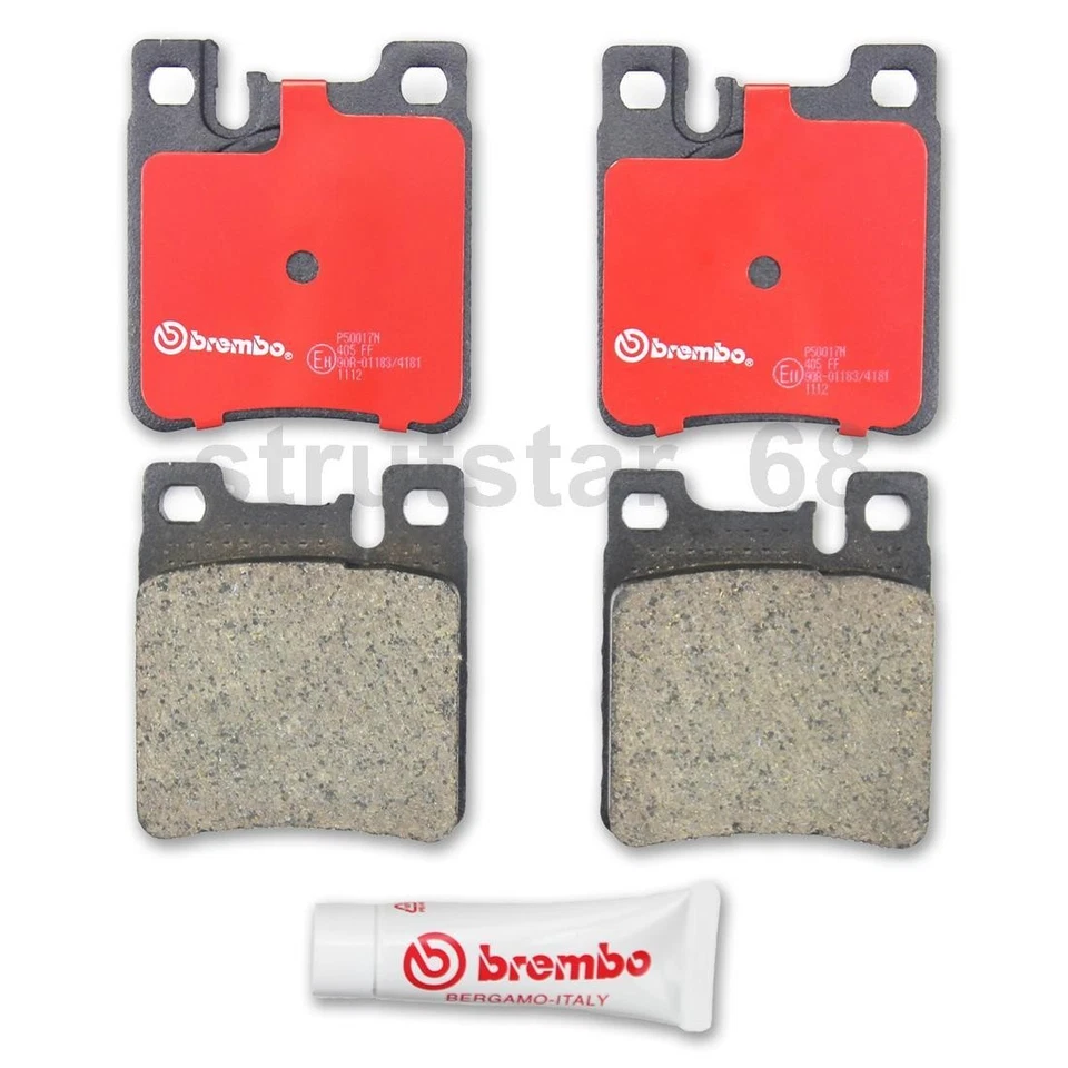 Brembo Disc Brake Pad Set 2pcs Front Rear Fits Mercedes-Benz C32 AMG 2002-2004 - Image 2 of 4