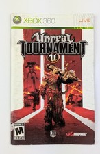 Unreal Tournament Xbox 360 Instruction Game Manual Only Original Authentic