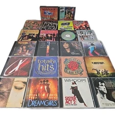 Soundtrack/Compilation Lot Of 22- Woodstock 94, 90210, Footloose, Rocky, Pulp