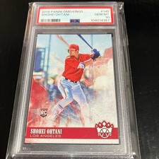 Shohei Otani 2018 Diamond Kings Panini Card 145 Gem MT 10 Baseball