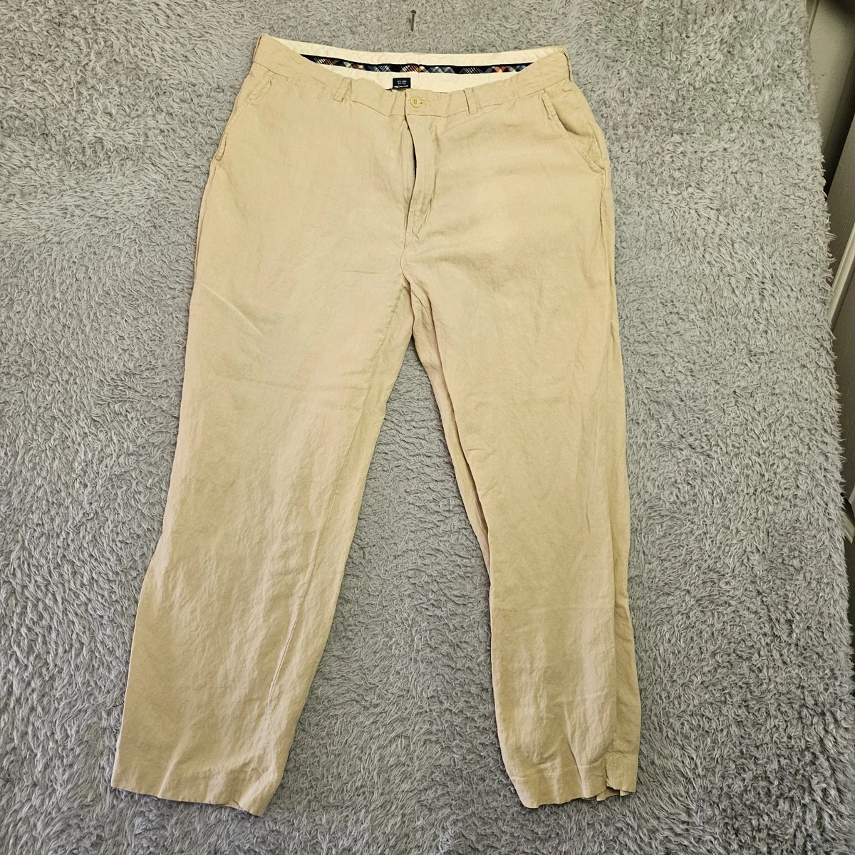 Polo Ralph Lauren Black Linen Pants for Men for sale | eBay