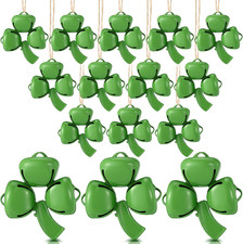 12 Pcs St. Patrick'S Day Shamrock Ornaments for Tree St. Patrick'S Day Shamrock