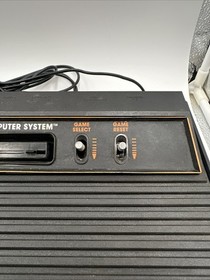 Atari 2600 System Bundle with Console 20 Games Joystick Coaxial Adapter Working