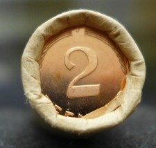 2 Pfennig Roll 1996 J uncirculated Hamburg Coin