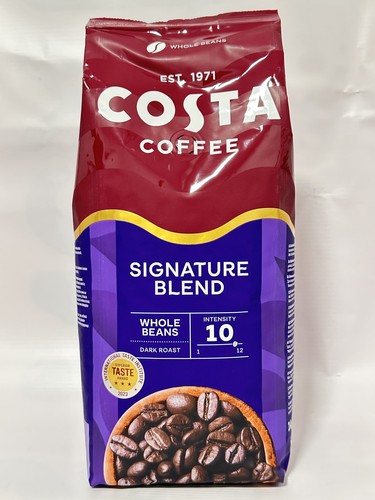 Costa Coffee Signature Blend Dark Roast Whole Beans Coffee 6kg (6x1kg) BULK BUY - Picture 2 of 5
