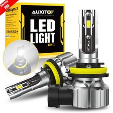 AUXITO H11 H8 H9 LED Headlight Bulbs Low Beam Kit 6500K Extremely White 2-6 Pair