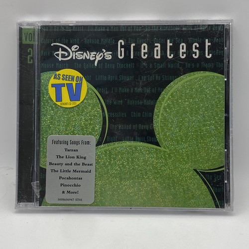 Disney's Greatest Movie Songs CD Vol. 2 Various Artists New & Sealed! 20 Songs - Picture 1 of 9