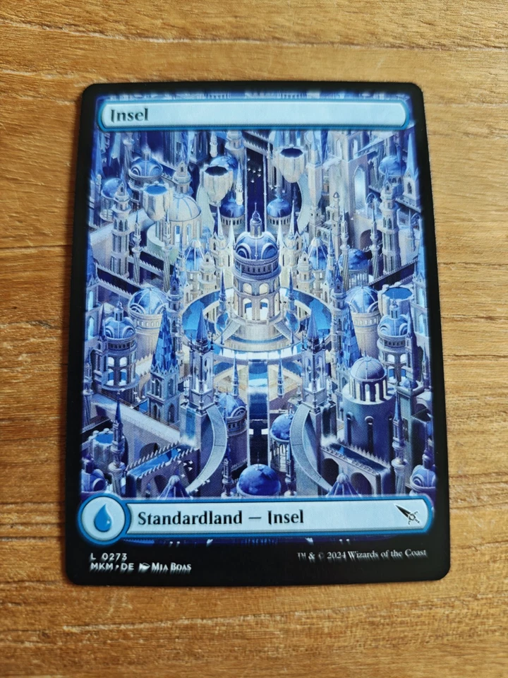 2x MTG MAGIC THE GATHERING MURDERS AT KARLOV MANOR FULL ART #273 Insel - Bild 2 von 2