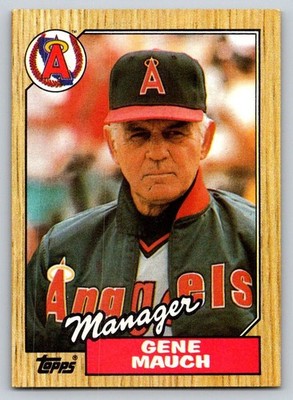 1987 Topps - Gene Mauch #518