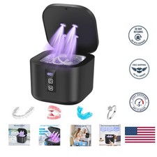 Lightweight Ultrasonic Retainer Cleaner with Digital Timer  UV Light Technology