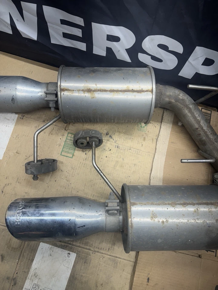 11 - 14 FORD MUSTANG 5.0 Roush Exhaust Axle Back Mufflers Pair - Image 3 of 4