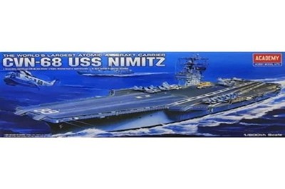 ACADEMY AC14213 494213 1/800 USS Nimitz (US IMPORT)