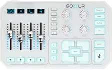 TC-Helicon GoXLR 4-channel USB Streaming Mixer with Voice FX and Sampler - White