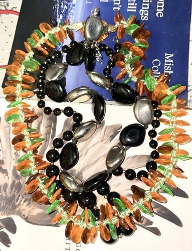 vintage costume jewelry necklace lot