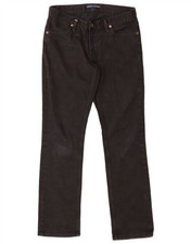 Ralph Lauren Womens Straight Jeans W30 L30 Black Cotton DJ16
