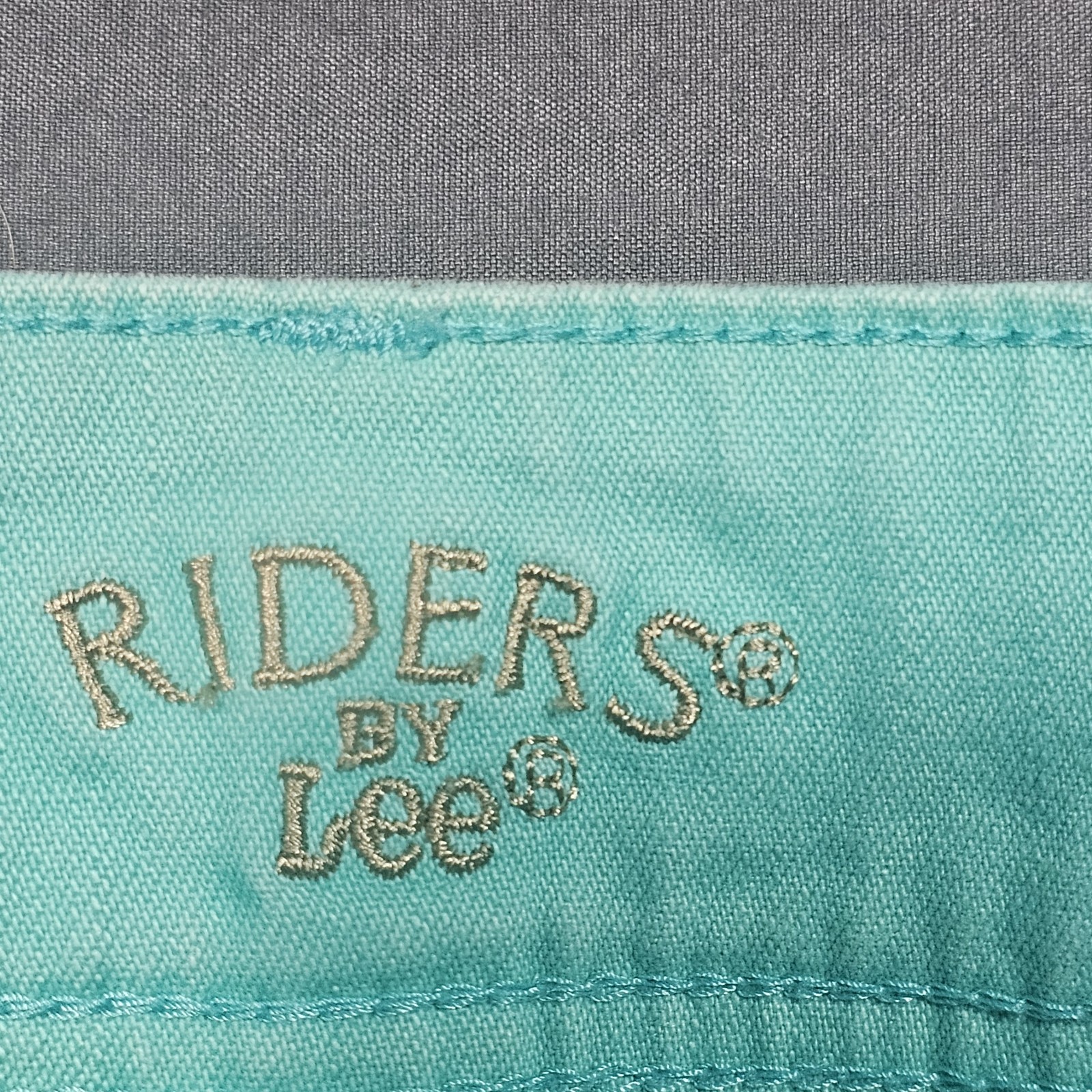 Riders by Lee Womens Denim Jeans Aqua Size 6 6/M Medium thumbnail 5
