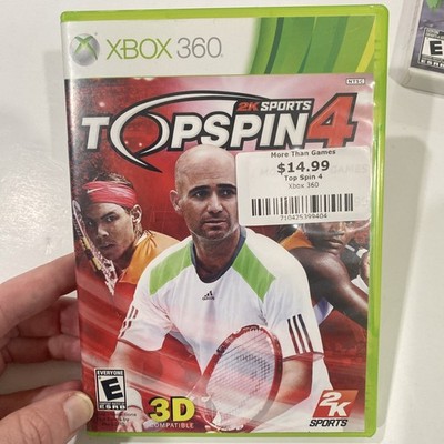 Top Spin 4 (Microsoft Xbox 360, 2011) Complete
