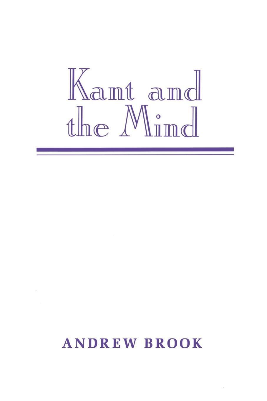 Thumbnail - Kant And The Mind | Andrew Brook | Taschenbuch | Paperback | Englisch