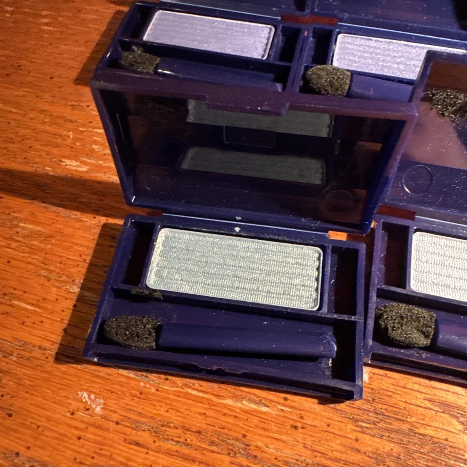 Vintage Avon Silk Finish Single Eyeshadows Lot 5 Different Colors 1993-1994 NOS - Image 2 of 4