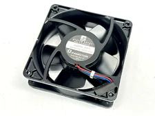 System Papst 4112X Cooling Fan 118mm x 38mm 9.5VDC 3W / 14VDC 5.5W