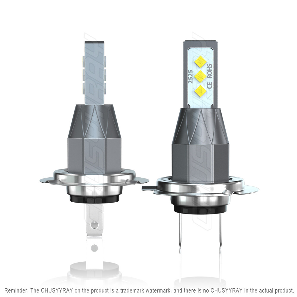 H7-40ベジット 2Pcs H7 LED Headlight Motorcycle Fit Kawasaki Ninja 250 300