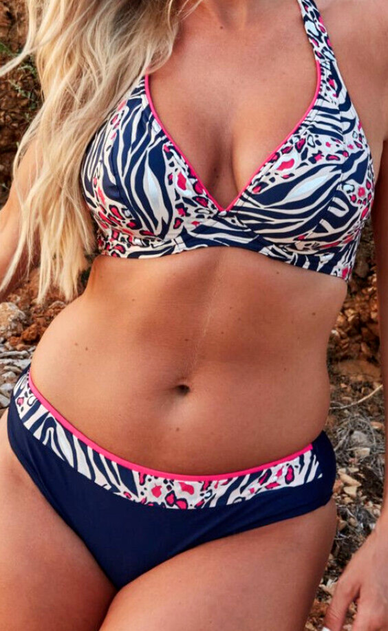 Gaia SWIM KKS036 Soft Nuria Bikini-Set mit Bügel Gr.70G UK32F + Slip Gr.42  UK12