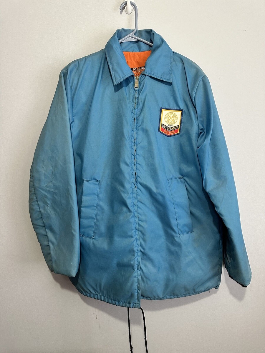 1960's 『COAST GUARD』JACKET VINTAGE US Coast Guard Jacket Mens Medium Blue Flotation